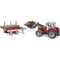 Трактор Bruder Massey Ferguson с погрузчиком и лесным прицепом 1:16 (02046) - Pampik - 2