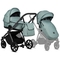 Коляска Tutis Mio Plus Thermo Turquoise, универсальная 2 в 1, бирюзовая (1352243) - Pampik