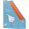 Лоток для документов Yes Гусь, вертикальный, 32х25х8 см, голубой (707145) - Pampik