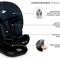 Автокрісло Kinderkraft i-Grow i-Size чорне (00-00305220) - Pampik - 9