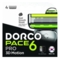 Картриджі Dorco Pace6 6 лез, 4 шт. - Pampik