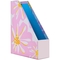 Лоток для документов Yes Allegro, вертикальный, фольга, 32х25х8 см, розовый (707310) - Pampik