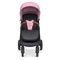 Коляска El Camino X4 ME 1024 Pink Lines, розовая (25399) - Pampik - 3