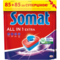 Таблетки для посудомийної машини Somat All in 1 Extra Duo, 85 + 85 шт. - Pampik