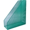 Лоток для паперів Buromax металевий вертикальний 8x23x30 см зелений (BM.6260-04) - Pampik