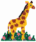 Термомозаика Hama Midi Набор полей: Слон 291, Жираф 292, Лев 293, Верблюд 294 (HM-4582) - Pampik - 6