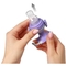 Ниблер для кормления BabyOno Цветочек, фиолетовый (1542) - Pampik - 4