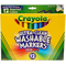 Набір фломастерів Crayola Washable широка лінія, 12 шт. (58-8340) - Pampik