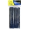 Клейові стрижні Сталь 11.2х200 мм 12 шт. чорні (97528) - Pampik