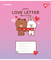 Набор тетрадей Yes Line Friends. Love letter А5, в косуюю линию, 12 листов, 25 шт. (766934) - Pampik - 4