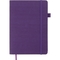 Блокнот деловой Buromax Color Tunes А5 96 л. в клеточку обложка из искусственной кожи фиолетовый (BM.295100-07) - Pampik