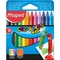 Крейда воскова Maped Color Peps Wax Crayons 12 шт. (MP.861011) - Pampik
