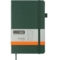 Книга записная Buromax Etalon в линейку 195х125 мм зеленая 96 листов (BM.291260-04) - Pampik