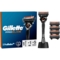 Станок для гоління чоловічий Gillette Fusion ProGlide з 4 змінними картриджами + підставка - Pampik