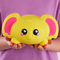 Игрушка-антистресс Smooshzees Snugzees Слон Кастед коллекционная желтая (8237) - Pampik - 7
