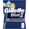 Одноразові станки для гоління Gillette Blue2 Max, 8 шт. - Pampik