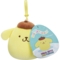 М'яка іграшка-брелок Squishmallows Hello Kitty Помпомпурин на кліпсі, 9 см (SQSN00273) - Pampik - 3