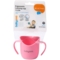 Тренировочная чашка BabyOno с ручками, розовая, 120 мл (1463/04) - Pampik - 3