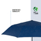 Зонтик Perletti Ombrelli складной механический темно-синий (96005-02) - Pampik - 4