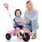 Триколісний велосипед Molto Trike Soft Baby рожевий - Pampik - 5