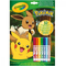 Розмальовка Crayola Pokemon 32 сторінки та 7 фломастерів (04-2746G) - Pampik