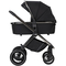 Коляска для дитини універсальна 3 в 1 FreeOn Joy Plus Black (49683) - Pampik