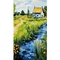 Набір для розпису по номерах Strateg Біля берега річки 50х25 см (WW157) - Pampik