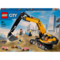 Конструктор LEGO City Жовтий будівельний екскаватор, 633 деталі (60420) - Pampik