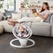 Заколисуючий центр Munchkin Baby Swing з функцією Bluetooth сірий (9029001) - Pampik - 7