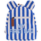Рюкзак дитячий Childhome My first bag stripes electric blue (CWKIDBSTBL) - Pampik