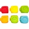 Набір тактильних кубиків Bibi Toys сенсорні 6 шт. (760844BT) - Pampik - 2