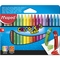 Крейда воскова Maped Color Peps Wax Crayons 18 шт. (MP.861012) - Pampik