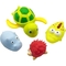 Набор игрушек для купания Bibi Toys Сачок жираф и 4 зверюшки (760790BT) - Pampik - 3