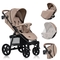 Прогулянкова коляска Lionelo Annet Plus Beige Sand - Pampik - 2