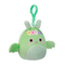 Мягкая игрушка-брелок Squishmallows Дракон Тов на клипсе, 9 см (SQCP00217) - Pampik - 6