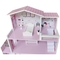Игрушечный домик деревянный FreeON розовый (47290) - Pampik - 6