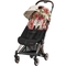Прогулянкова коляска Cybex Coya Spring Blossom Light, біла з червоним (522003071) - Pampik
