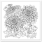 Розмальовка антистрес Santi Квітотерапія 20 сторінок (742921) - Pampik - 2
