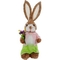 Великодній кролик Elen Dekor з квіткою 35 см (820-044) - Pampik