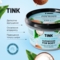 Скраб для тіла Tink пінний Кокос-Ваніль 330 г - Pampik - 5