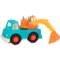 Баттатомобиль Battat Экскаватор голубой с оранжевым - Pampik