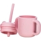 Силиконовая детская чашка FreeOn Silicone с ручками и соломинкой розовая (46361) - Pampik - 2