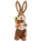 Пасхальный кролик Elen Dekor с морковкой 35 см (820-043) - Pampik