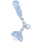 Держатель для пустышки Curaprox Baby Close up, голубой (Babyholder blue) - Pampik - 3