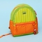 Рюкзак детский Bagland Bob Snail Maxi салатово-оранжевый, 30x14x36 см - Pampik - 5