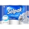 Туалетний папір Selpak тришаровий, 12 рулонів - Pampik