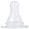 Соска силіконова Baby Team, класична, від 6 міс., Швидкий потік, 1 шт. (2201) - Pampik