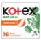 Тампони гігієнічні Kotex Natural Normal, 16 шт. - Pampik