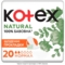 Прокладки щоденні Kotex Natural Normal, 20 шт. - Pampik