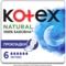 Прокладки гігієнічні Kotex Natural Night, 6 шт. - Pampik